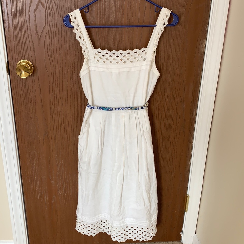 White dress